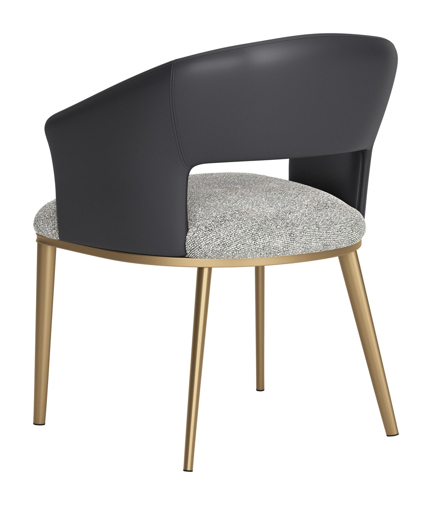 Edmond - Dining Chair - Gray / Black