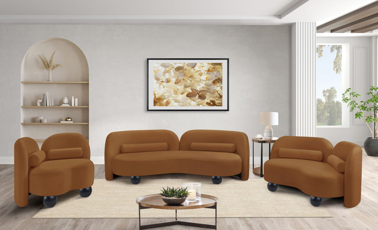 Daphne - Velvet Chair