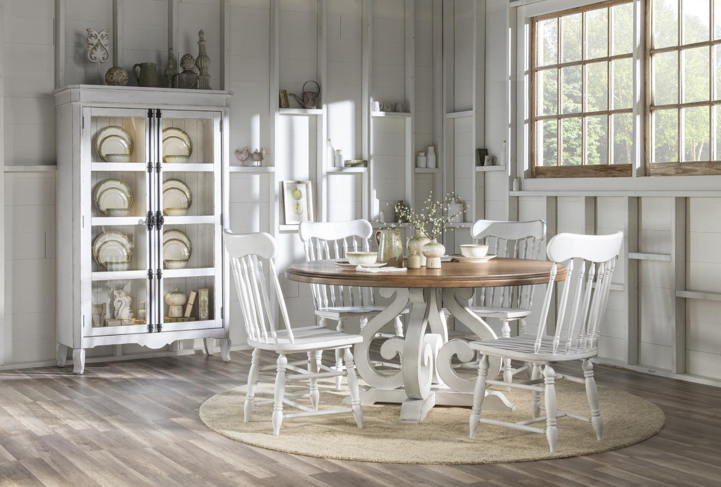 Vintage Market - Turned Spindle Side Chair (Set of 2)