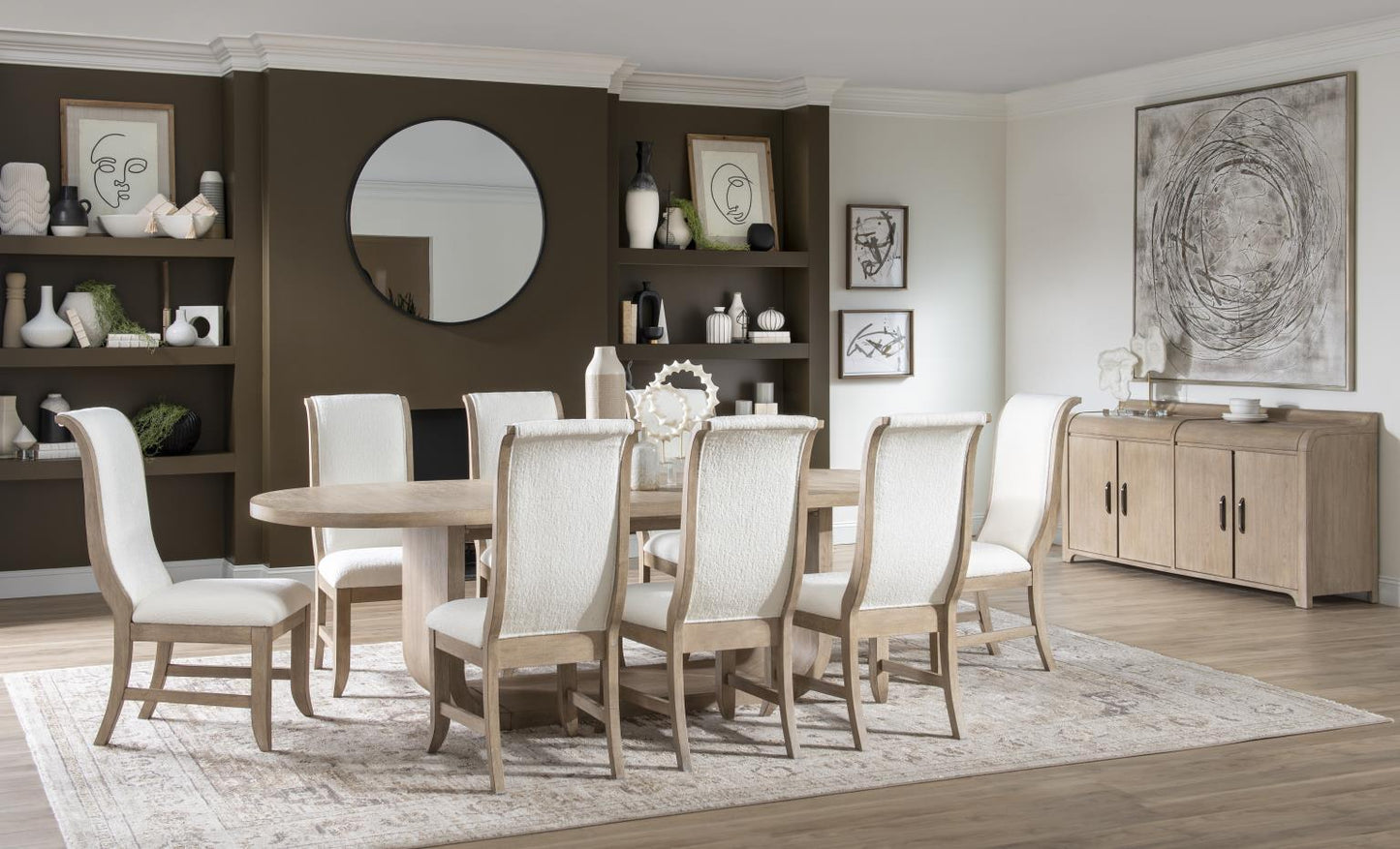 Flow - Upholstered Side Chair (Set of 2) - Sandstone