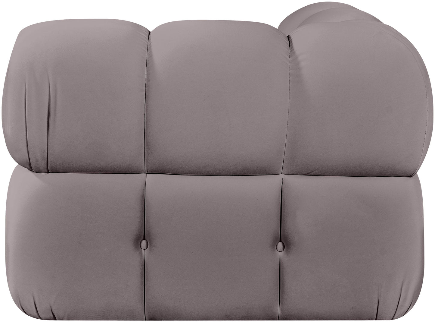 Orin - Velvet Performance Fabric Upholstered Modular Corner Chair