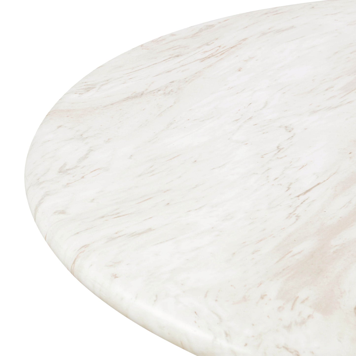 Esme - 48" Indoor / Outdoor Round Dining Table - White