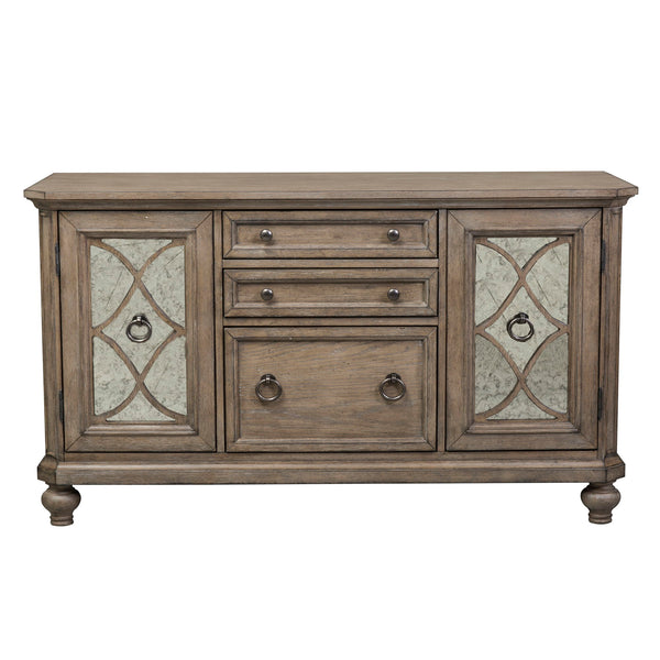 Simply Elegant - Credenza - Heathered Taupe