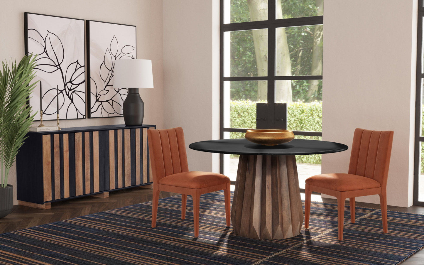 Harmony I Canvas Art - White / Black