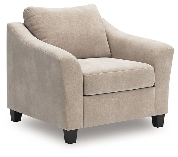 Willarae - Chair And A Half - Taupe