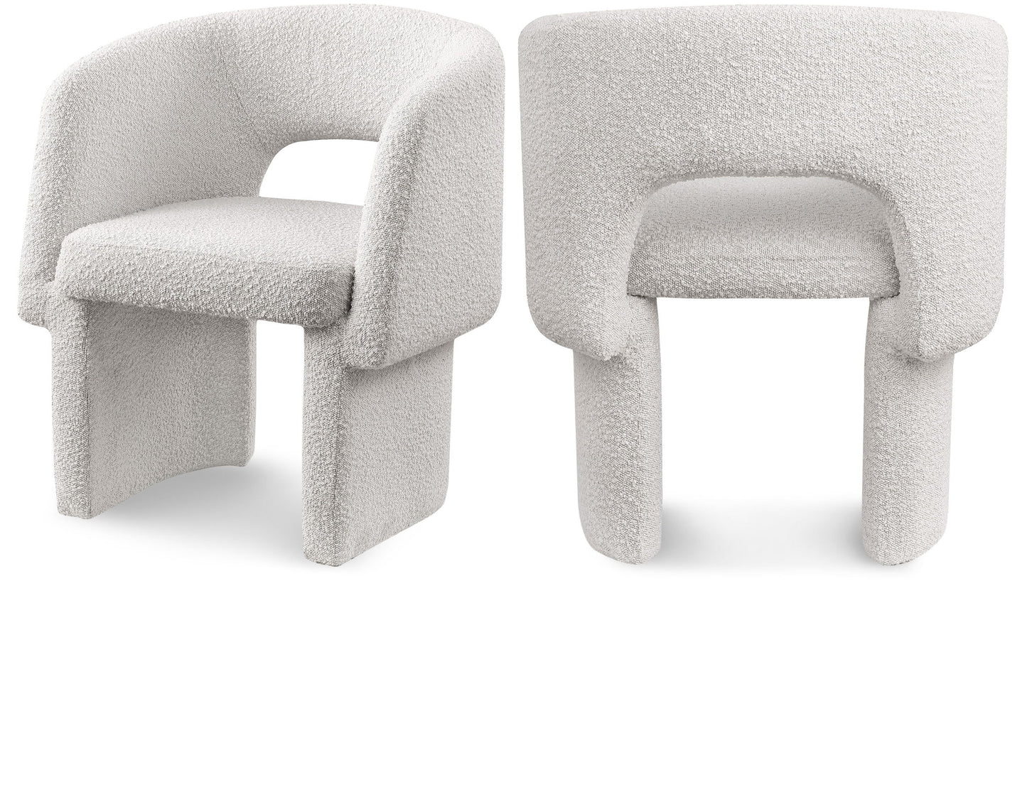 Emmet - Boucle Dining Chair / Accent Chair