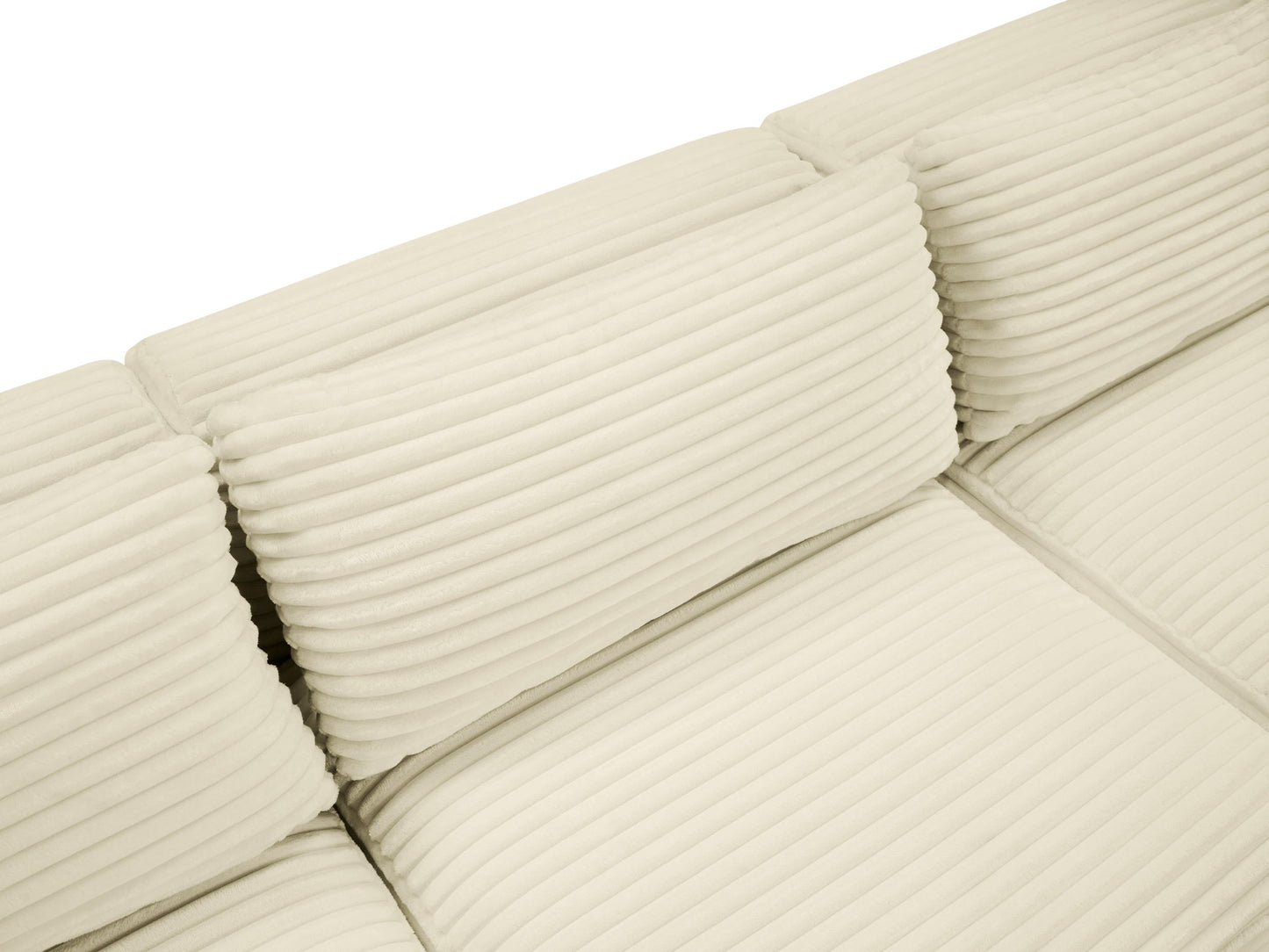 Shaggy - 5 Piece Modular Corner Sectional
