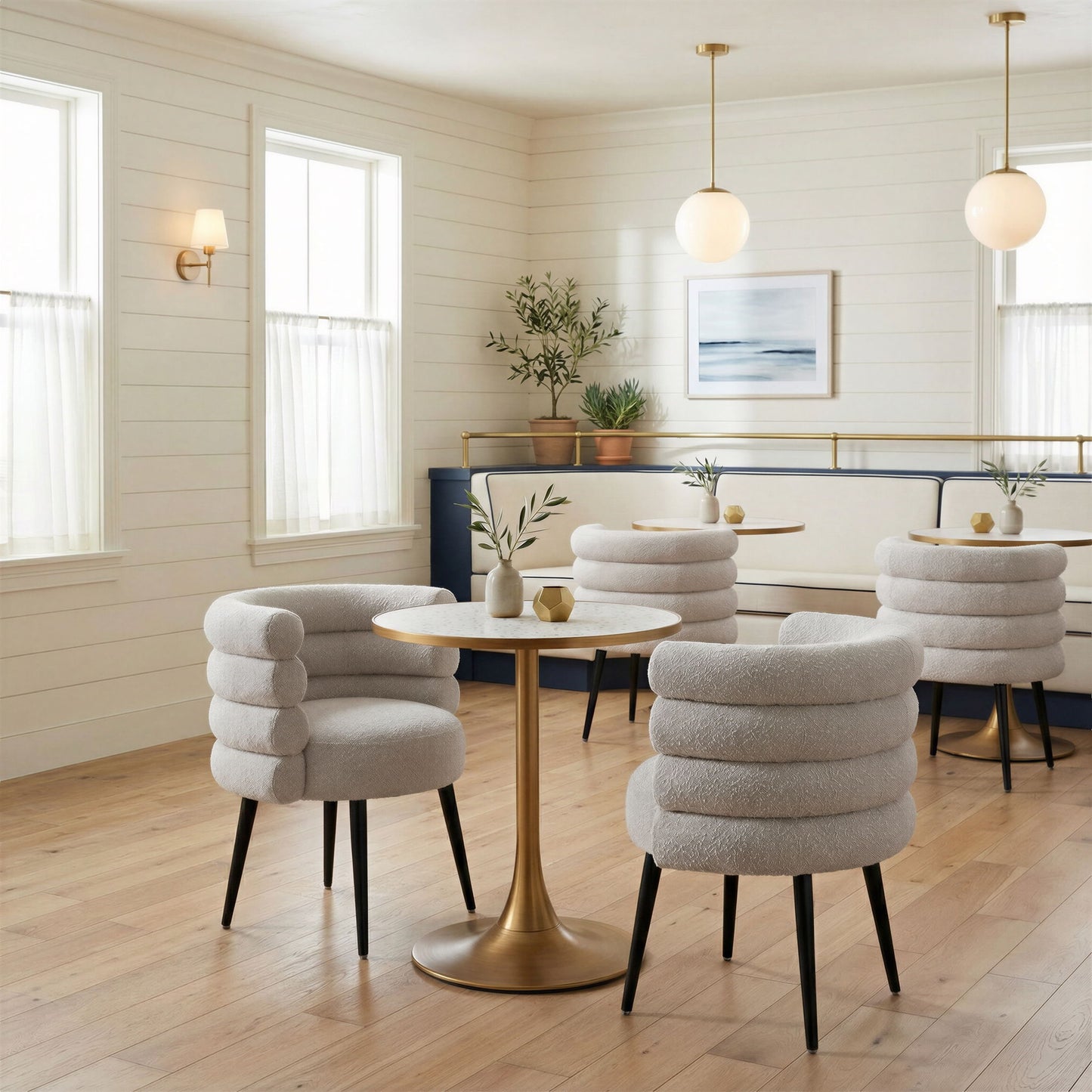 Grena - Dining Chair - Misty Gray