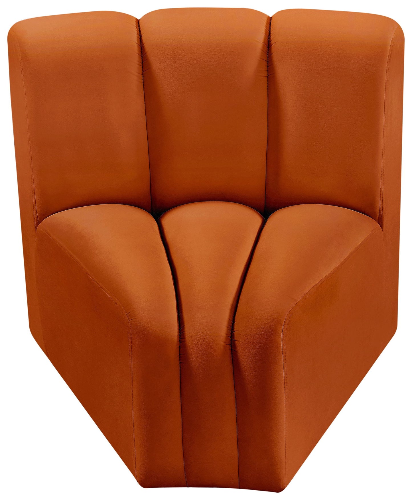 Arc - Velvet Curved Corner Chair