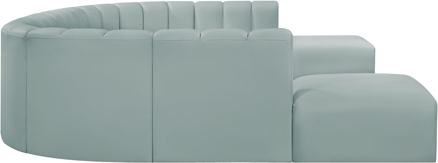 Arc - Faux Leather Modular Sectional
