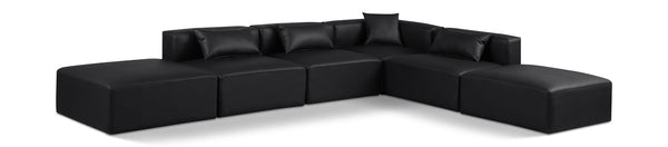 Cube - 6 Piece Modular Corner Armless Sectional