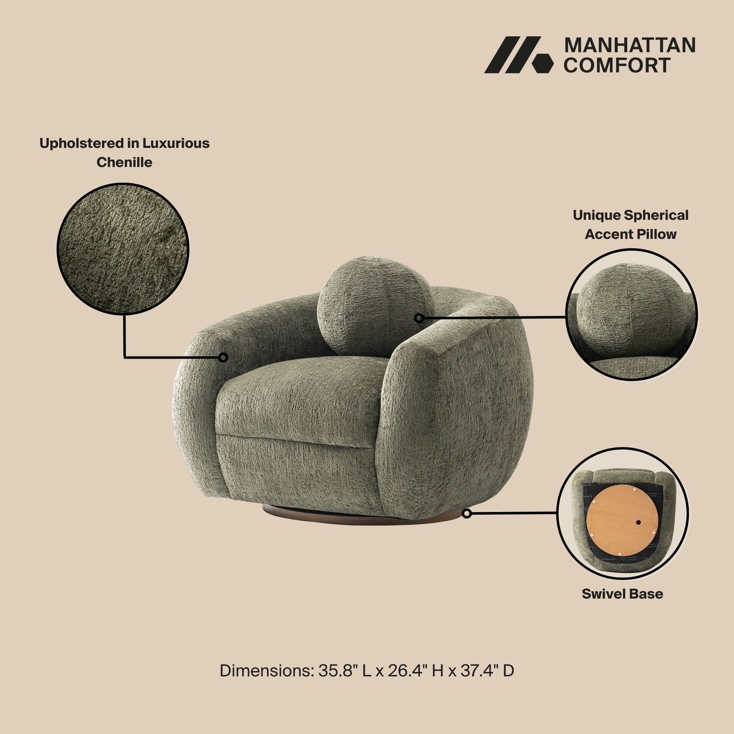 Manhattan Tribeca - Lounge Chair