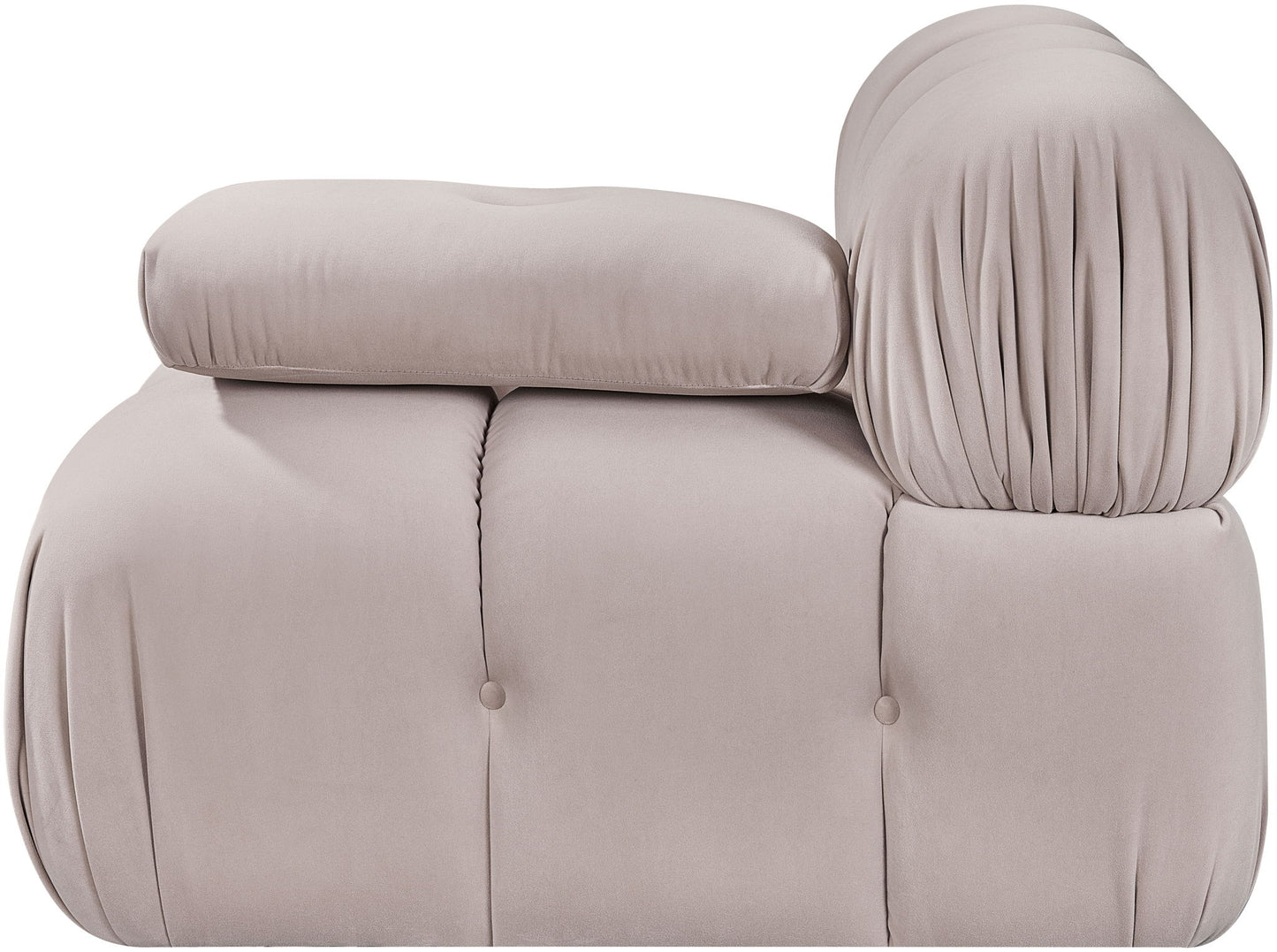 Orin - Velvet Performance Fabric Upholstered Modular Chair