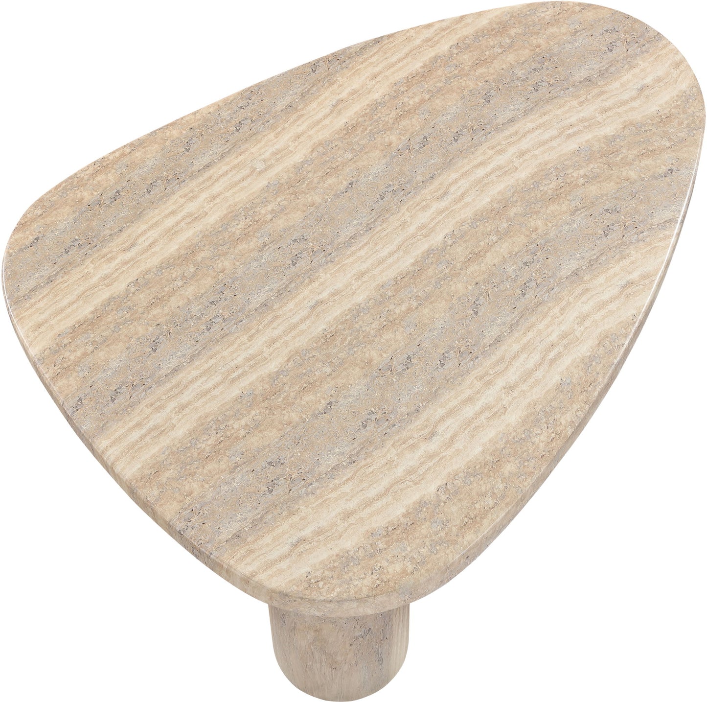 Teramo - Traverine Concrete Indoor/Outdoor Coffee Table