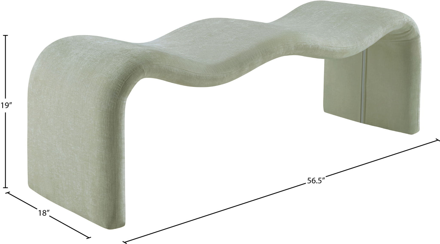 Willow - Chenille Bench