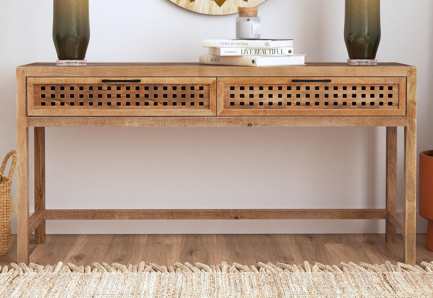 Pentak - Console Table - Light Brown