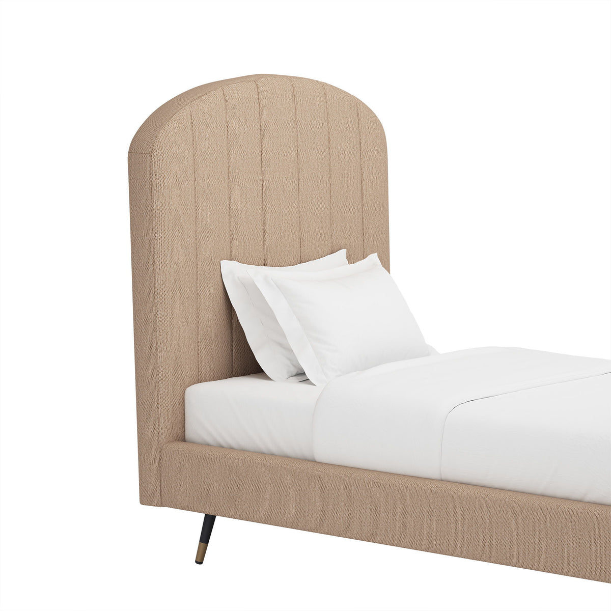 Liraine - Arched Channel Upholstered Bed