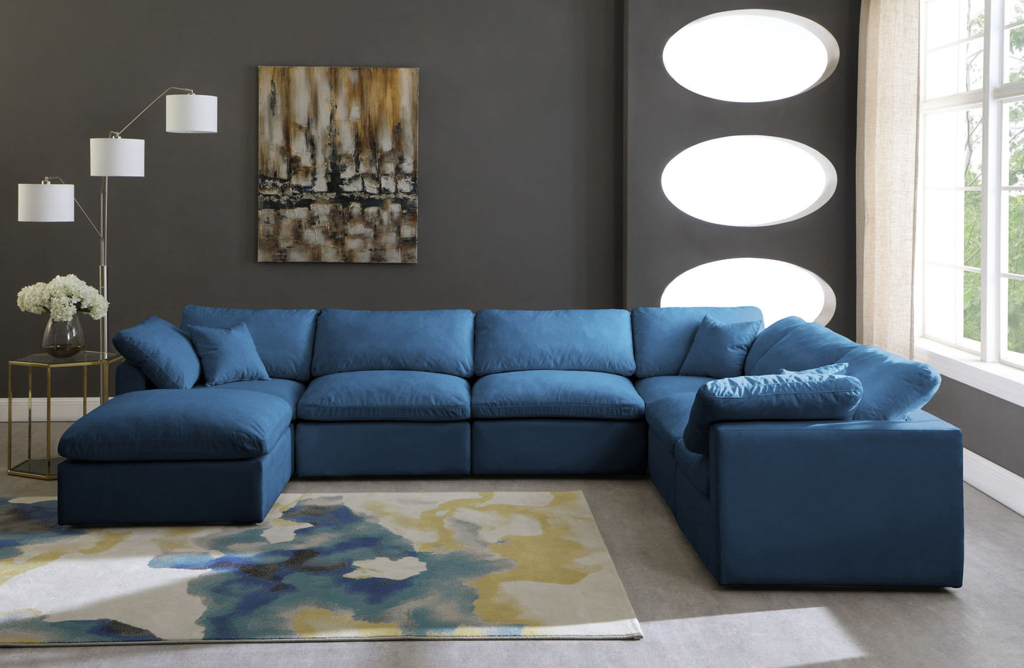 Plush - 7 Piece Modular Sectional