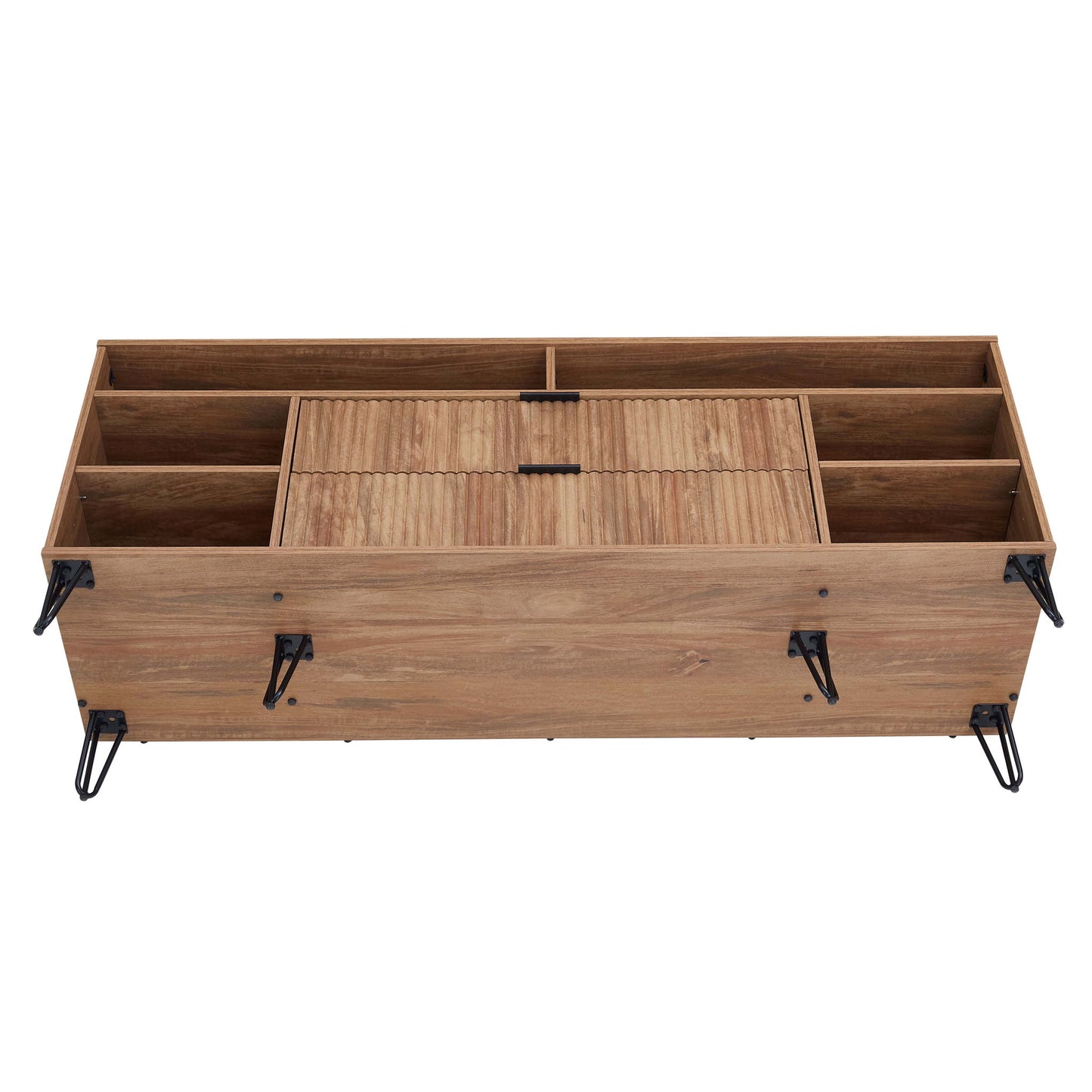 Manhattan Dumbo - Fluted TV Stand
