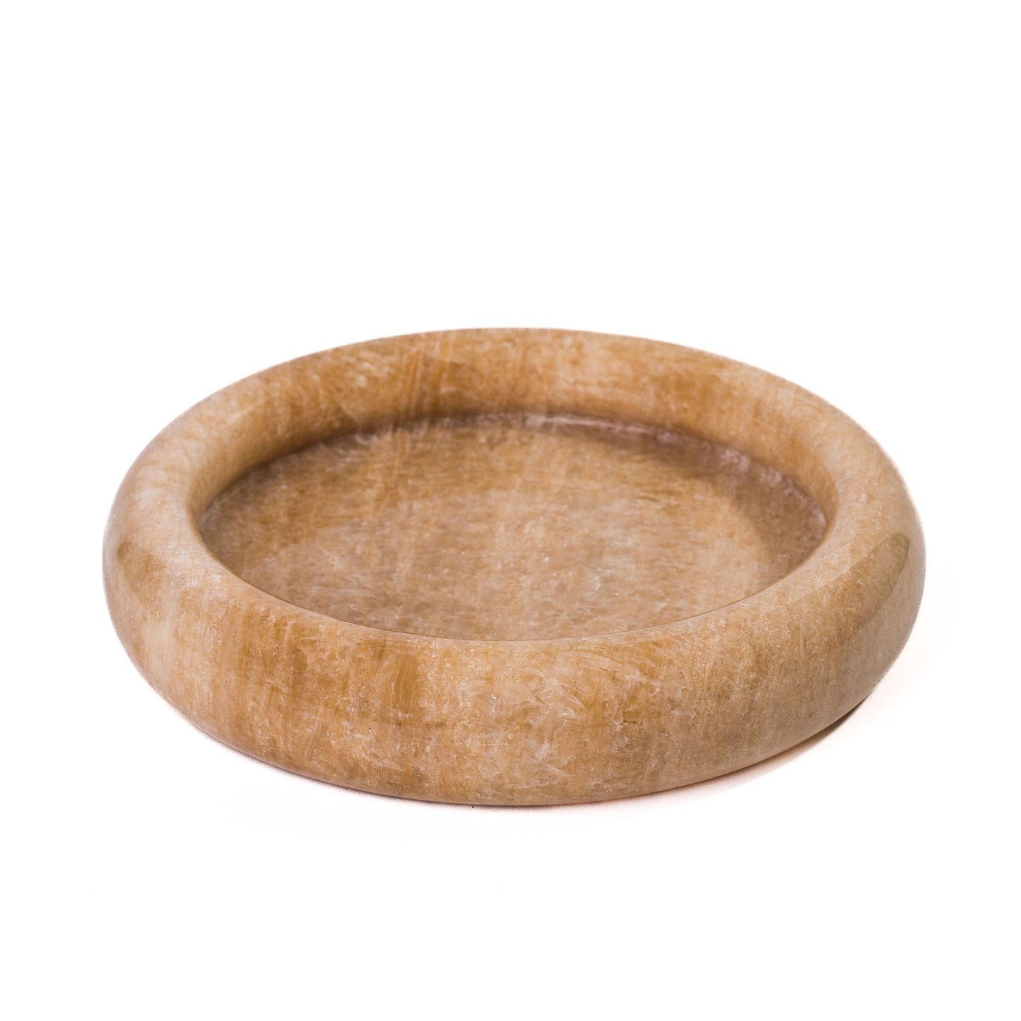 Marble Round Edged Catch-All - Onyx