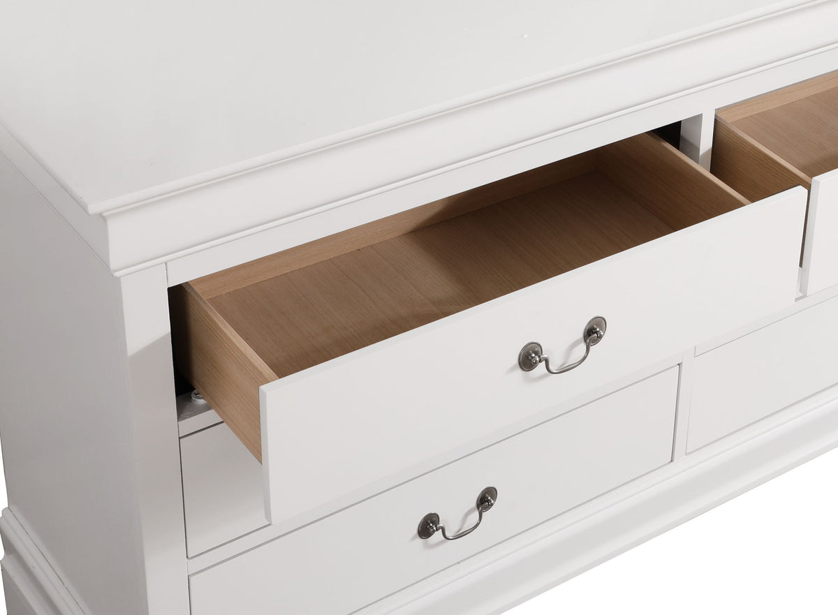 Glory Furniture - Louis Phillipe - Dresser & Mirror