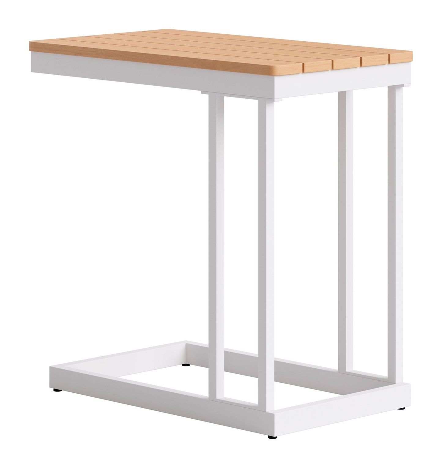 Tamaru - Side Table - Natural / White