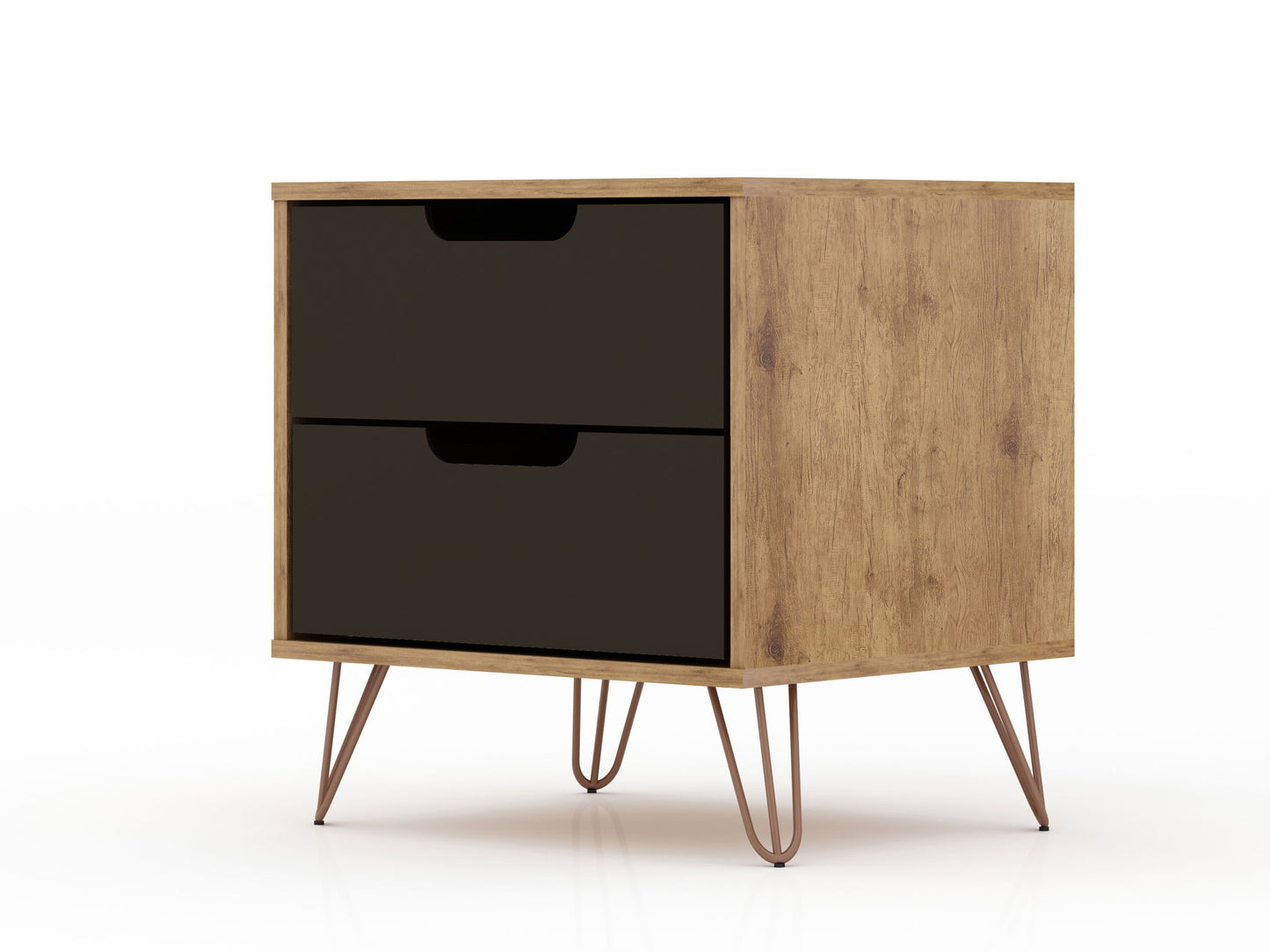 Manhattan Rockefeller - 2-Drawer Nightstand