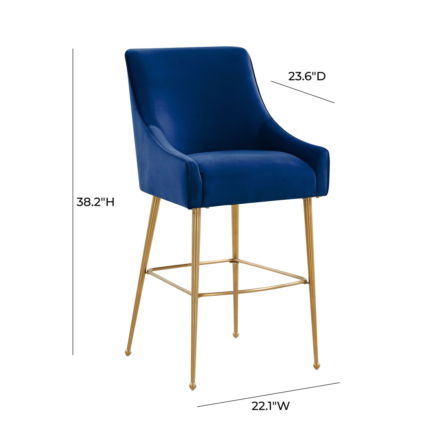 Beatrix - Velvet Stool