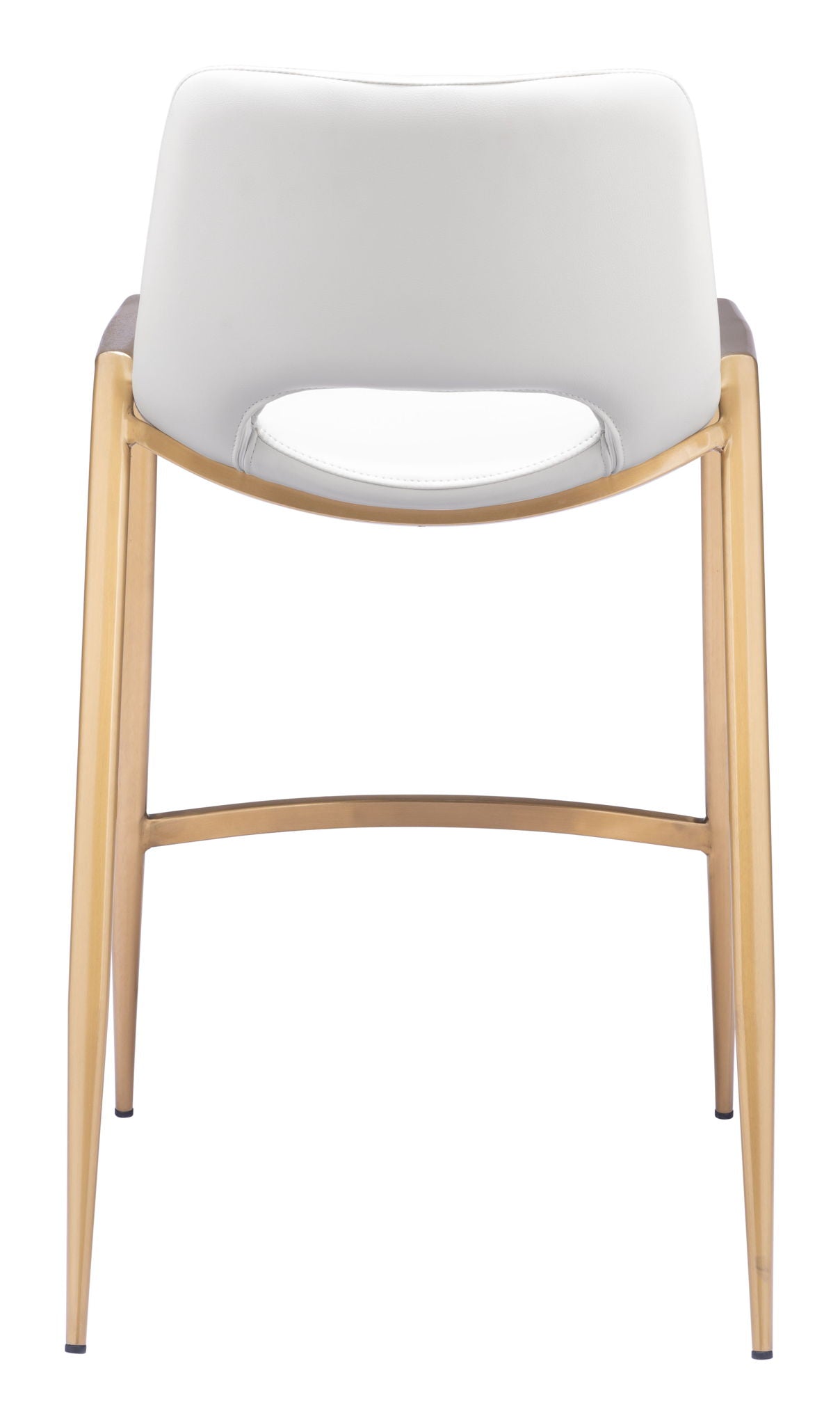 Desi - Counter Stool With Gold Legs (Set of 2)