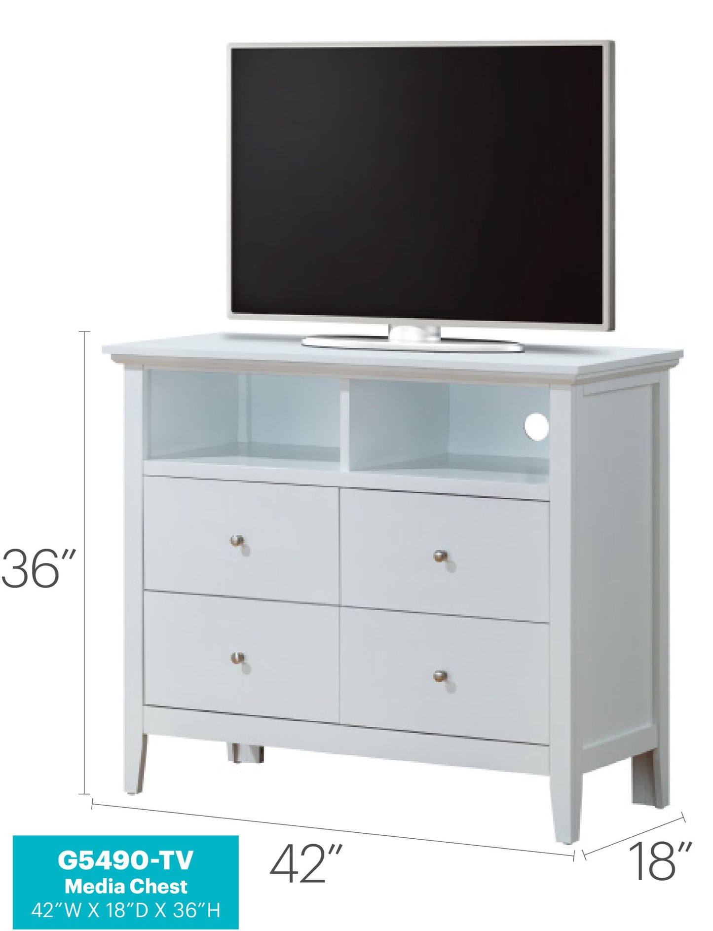 Glory Furniture - Hammond - Media Chest