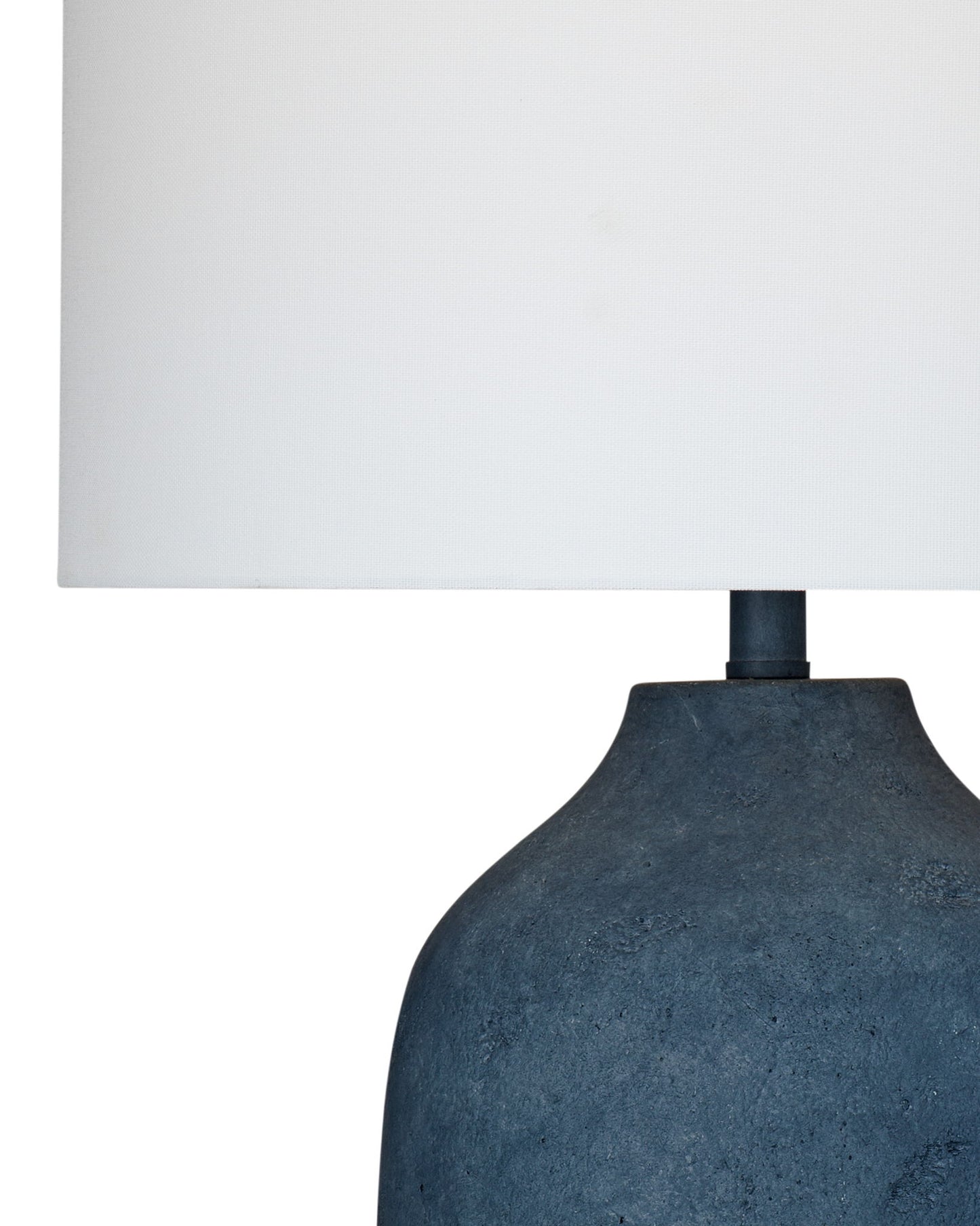 Miranda - Table Lamp - Matte Blue / White