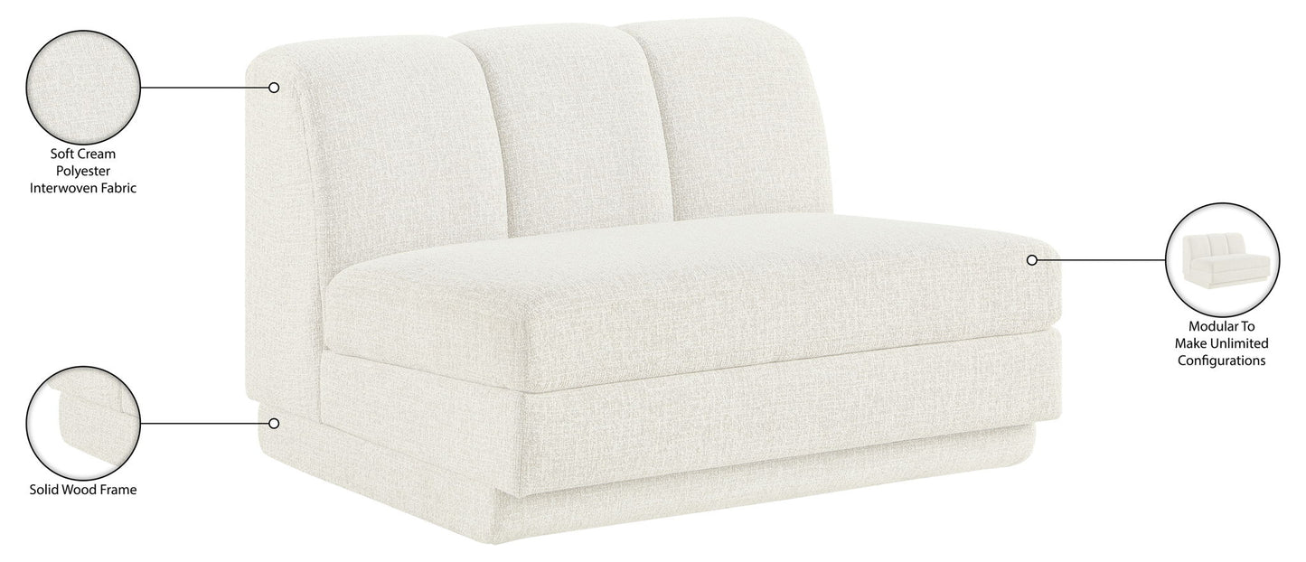 Modari - Fabric Upholstered Armless Chair