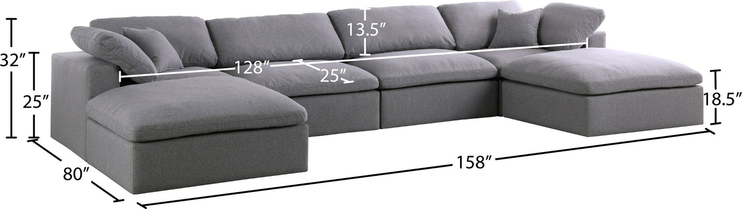 Serene - 6 Piece Modular Sectional