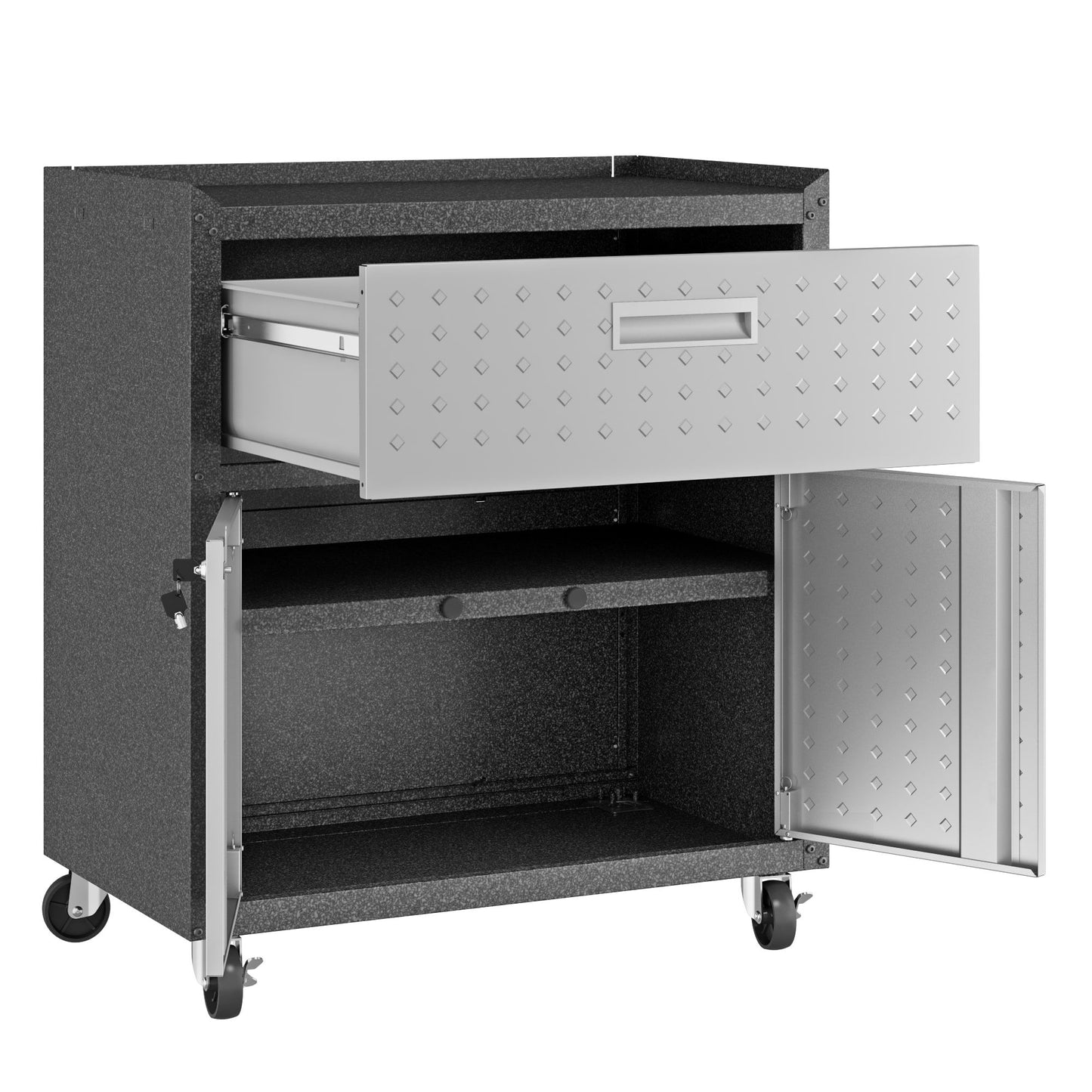 Manhattan Fortress - Rolling Garage Cabinet