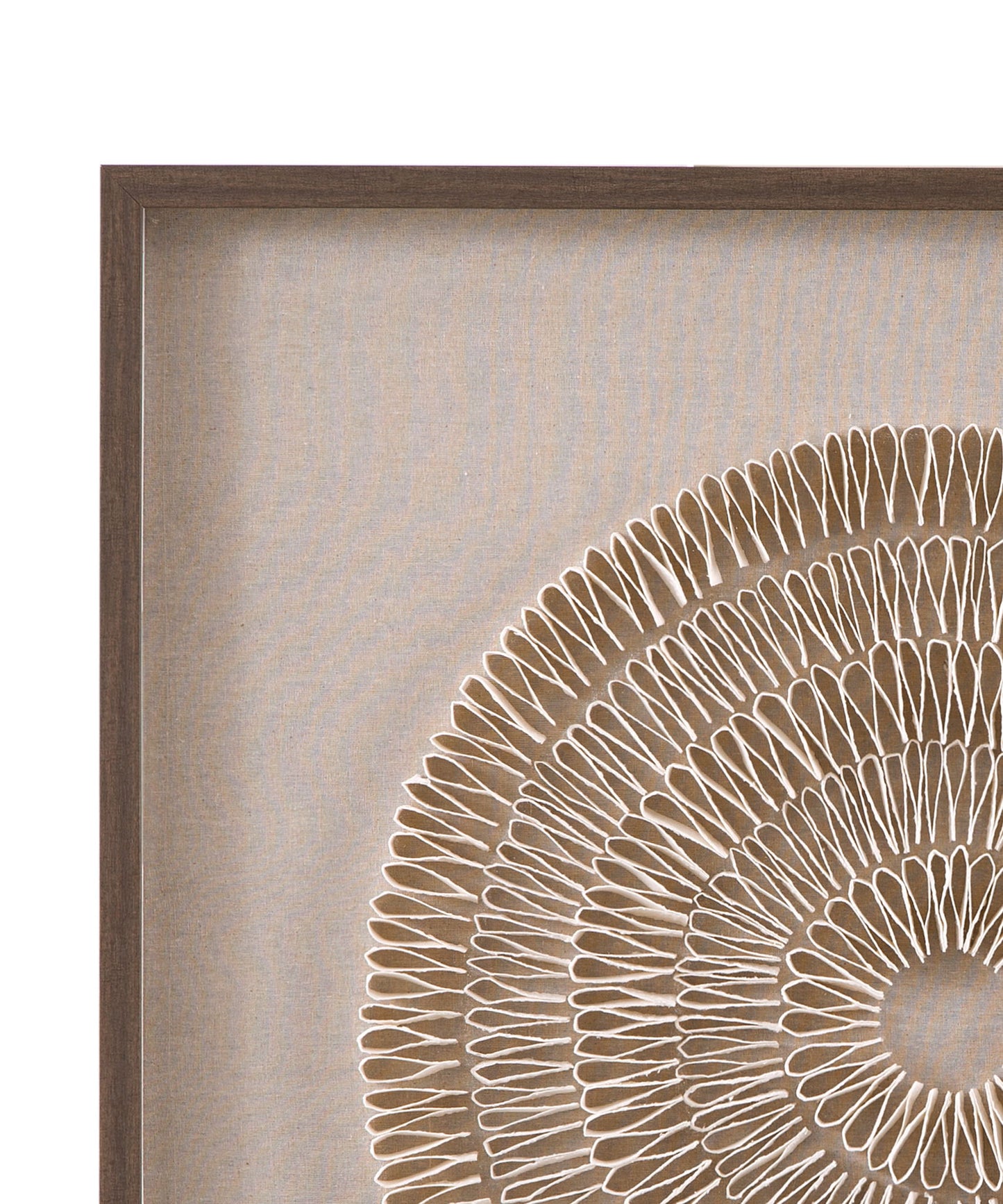 Vesica Wall Art - Beige