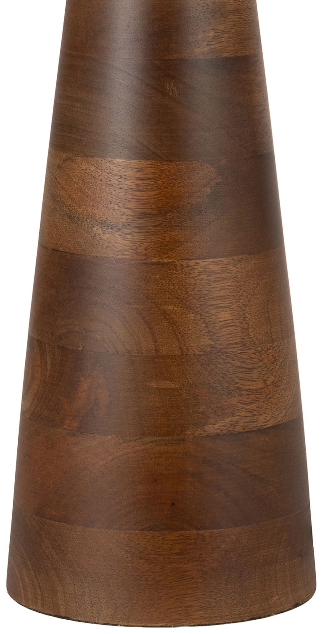 Juniper - Mango Wood Base And Linen Textured Fabric Shade Table Lamp