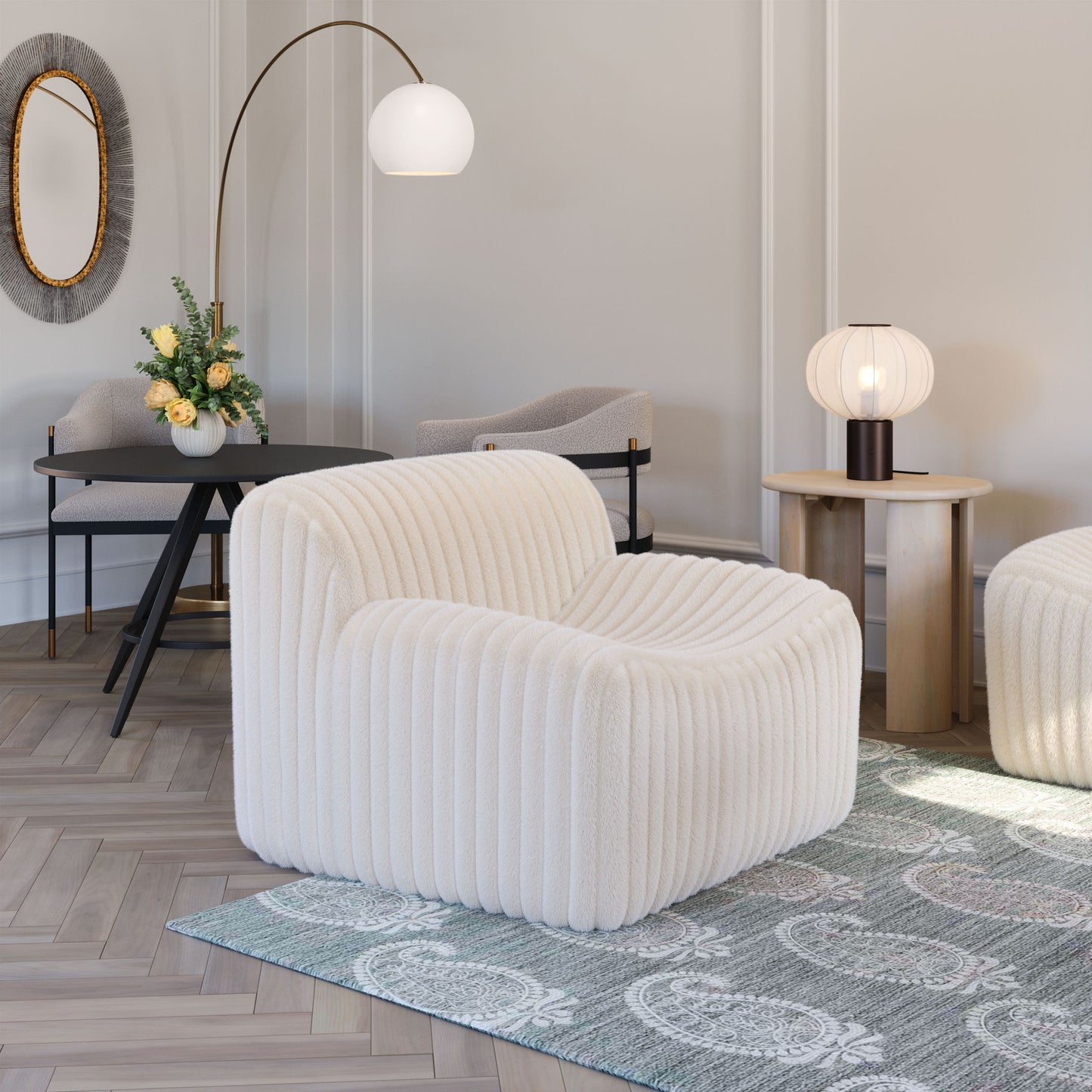 Osterbro - Armchair - Cream
