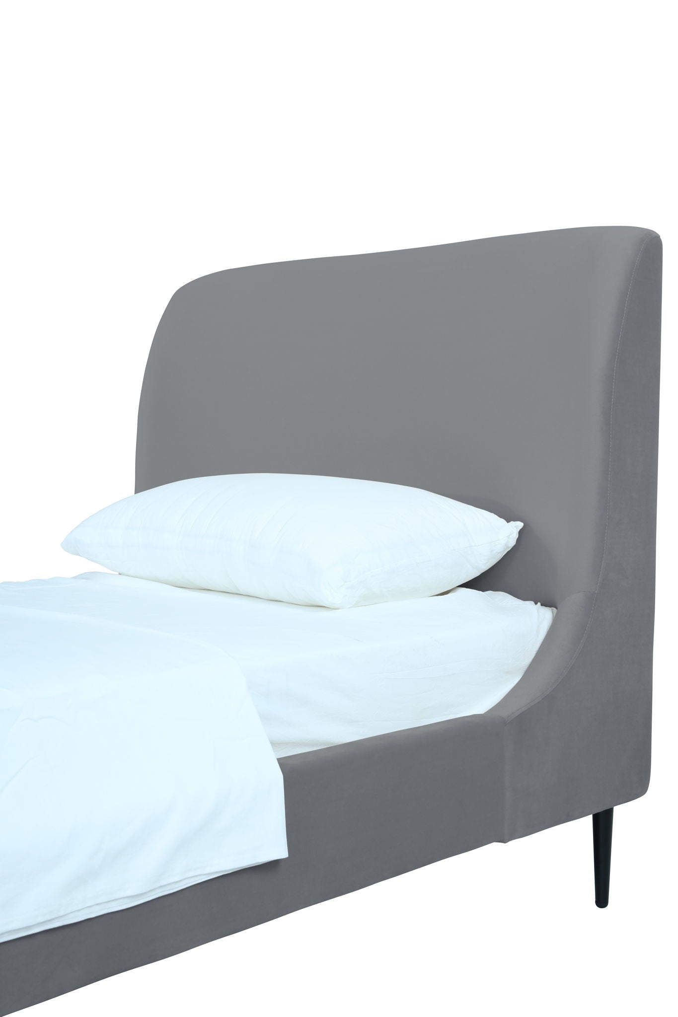 Manhattan Heather - Bed With Black Legs