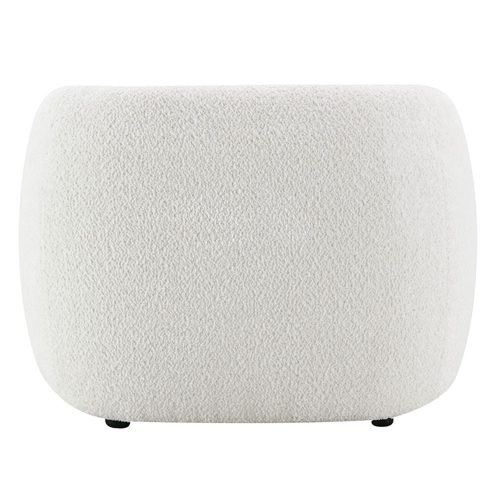 Lucifer - Chair - White Shimmer Chenille