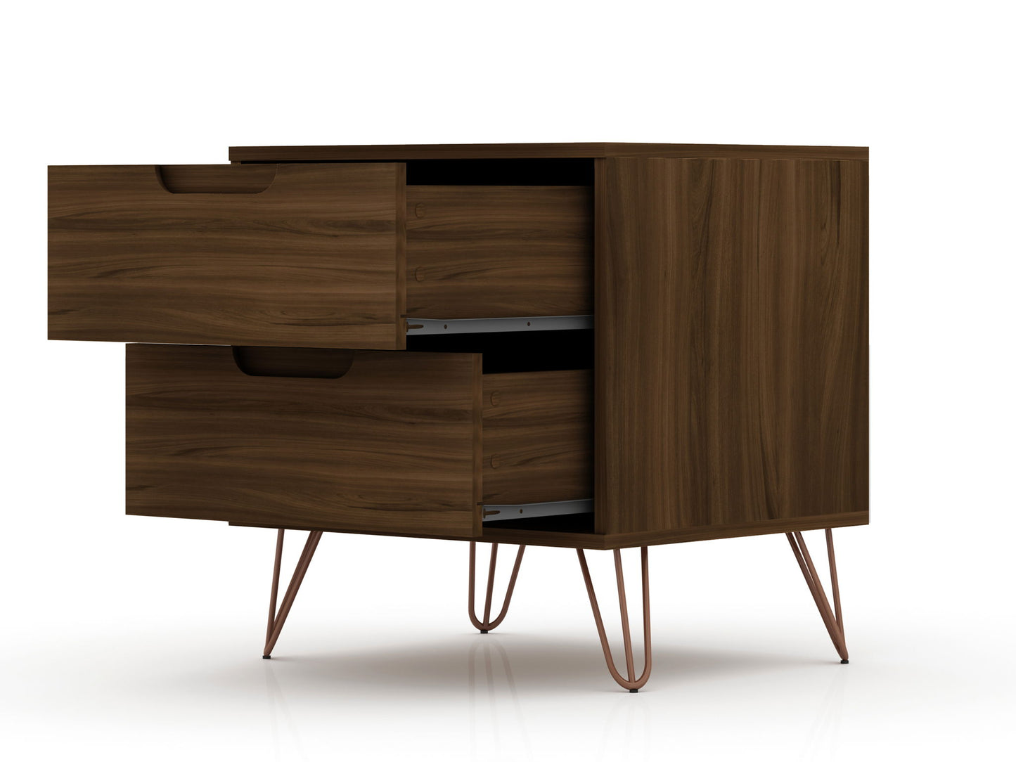 Manhattan Rockefeller - 2-Drawer Nightstand