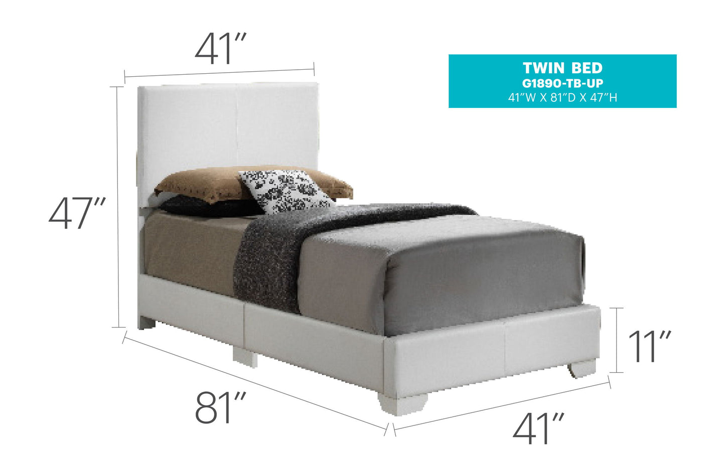 Glory Furniture - Aaron - Bed