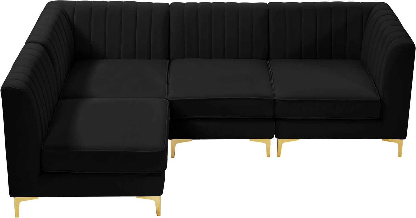 Alina - 4 Piece Modular L-Shaped Sectional
