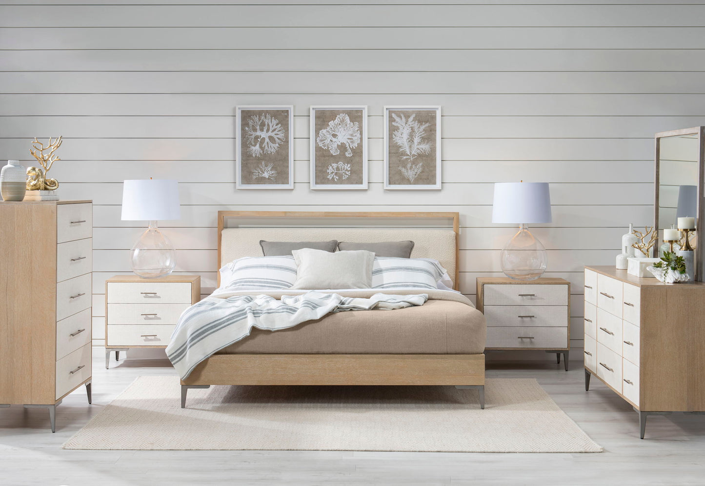 Biscayne - Mirror - Beige