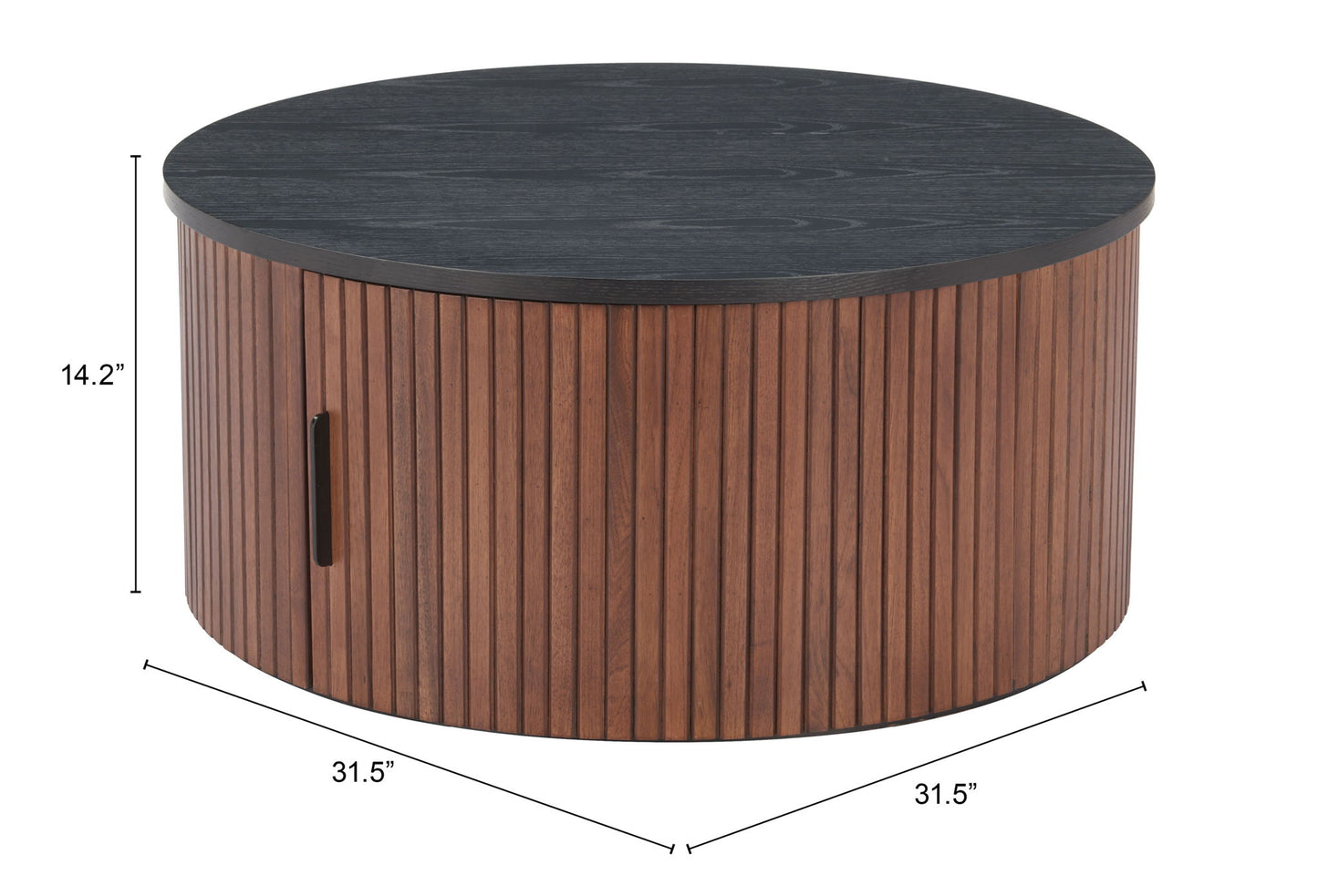 Nejaus - Coffee Table - Black