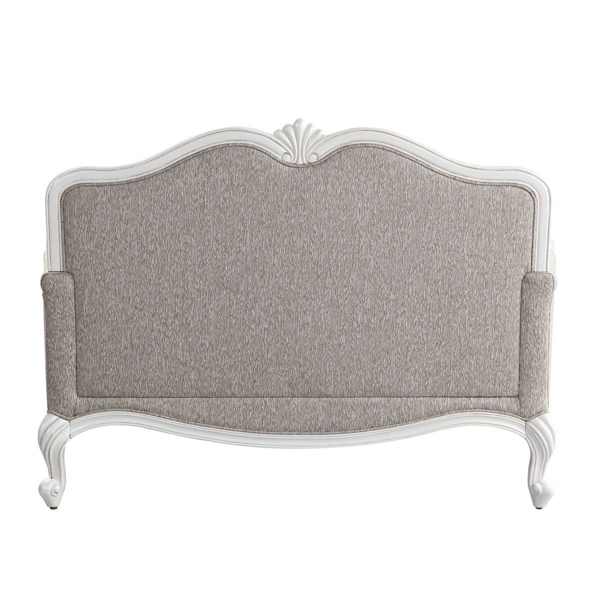 Ciddrenar - Loveseat With 3 Pillows - Fabric & White