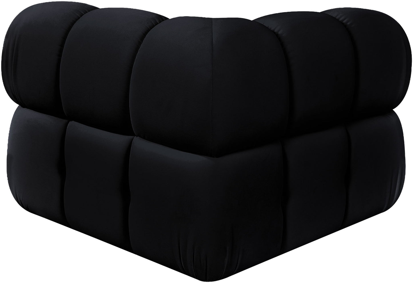 Orin - Velvet Performance Fabric Upholstered Modular Corner Chair