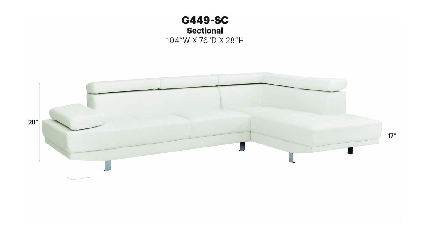 Glory Furniture - Riveredge - Sectional