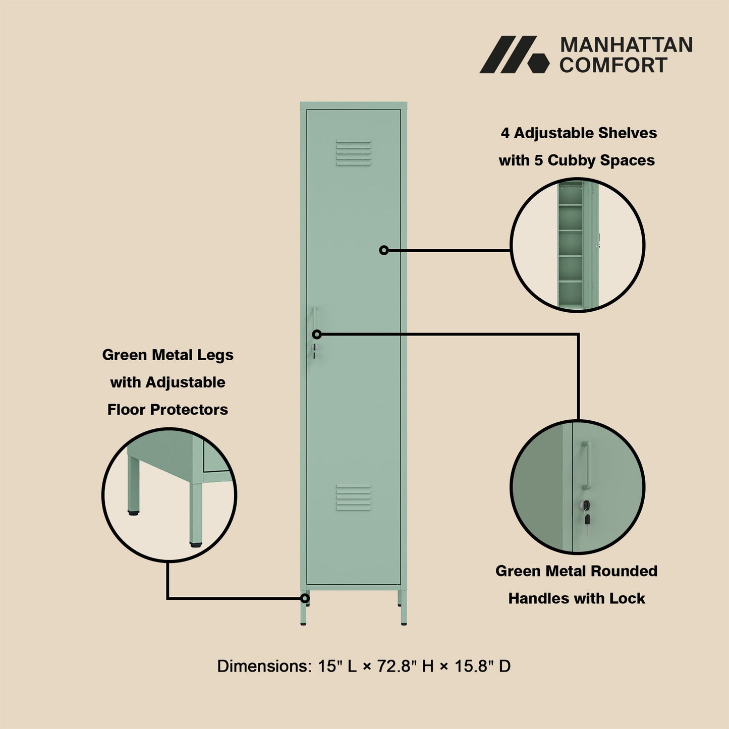 Manhattan Naomi - Storage Cabinet
