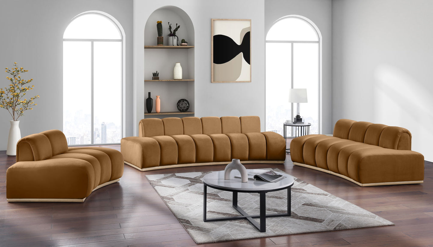 Jace - Loveseat - Saddle