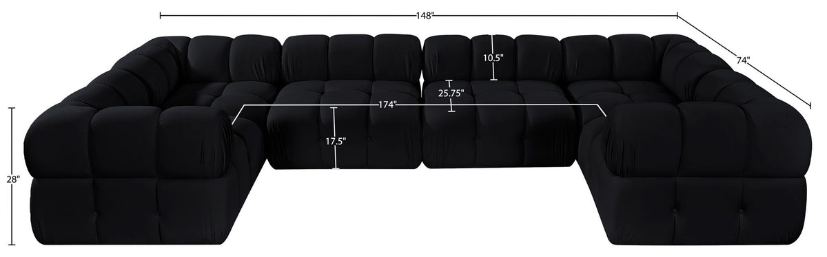 Orin - 6 Piece Modular Sectional (2 Modular Chairs, 4 Corner Chairs)